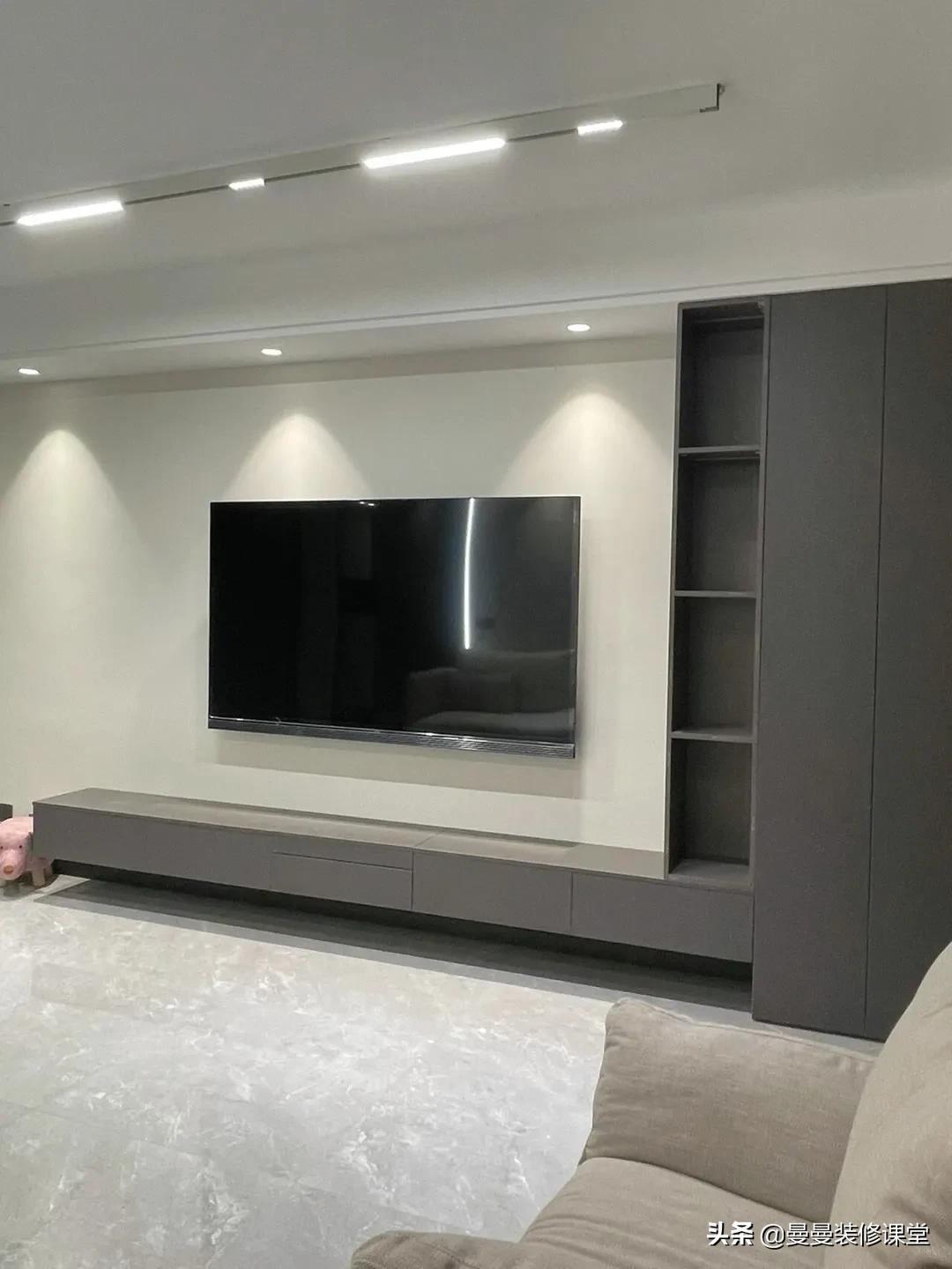 客厅电视柜，家庭焦点与时尚时代的印记