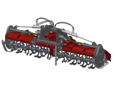 最新折叠旋耕机技术，革新与农业发展融合之美视频展示